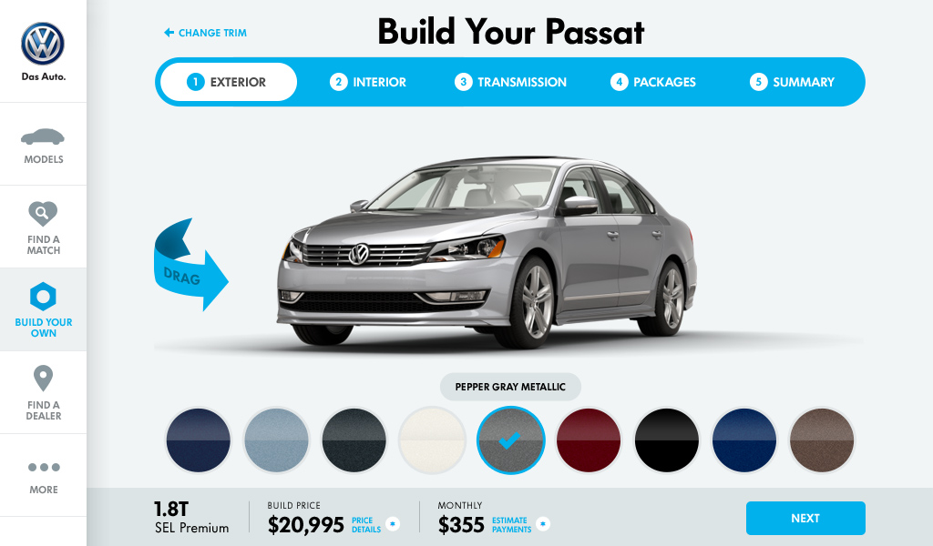 Build your Passat
