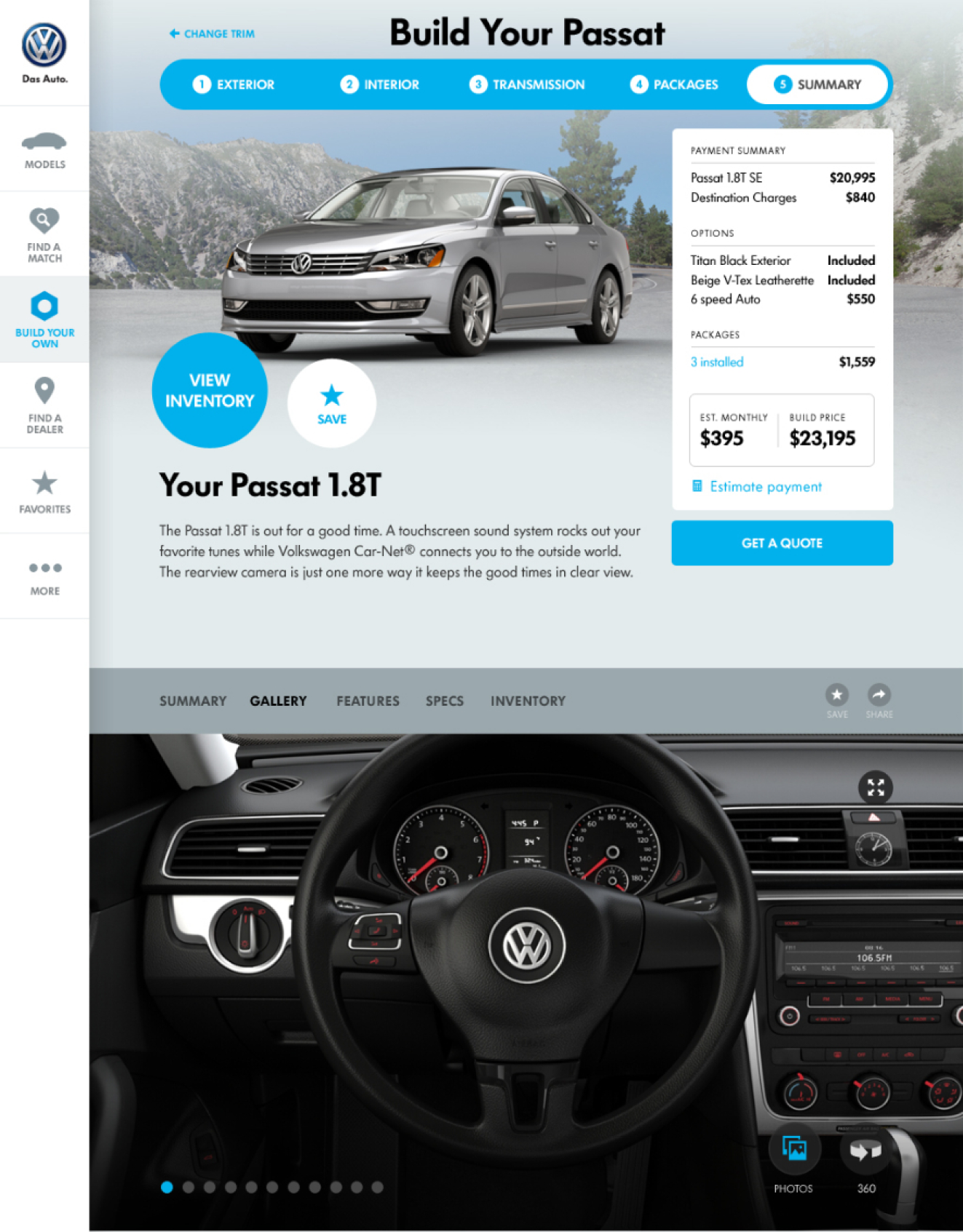 Passat builder